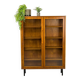Danish Teak Cabinet with Glass Doors by Carlo Jensen for Hundevad & Co, 1960s