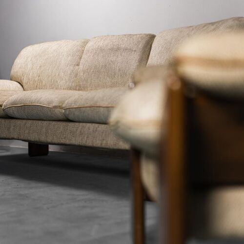 Lounge set 2 armchairs saporro mobilgirgi 70s vintage