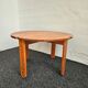 1970s solid larch dining table for four people by Mária Szedleczky - Signed