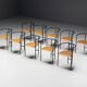 Postmodern "Tokyo" Armchairs by Rodney Kinsman for Bieffeplast, Italy, 1980s