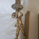 Pair of candlesticks in bronze