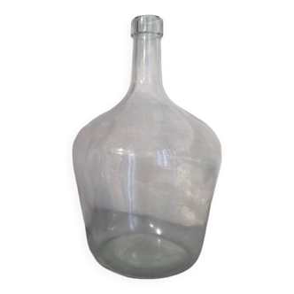 1 liter demijohn in transparent glass