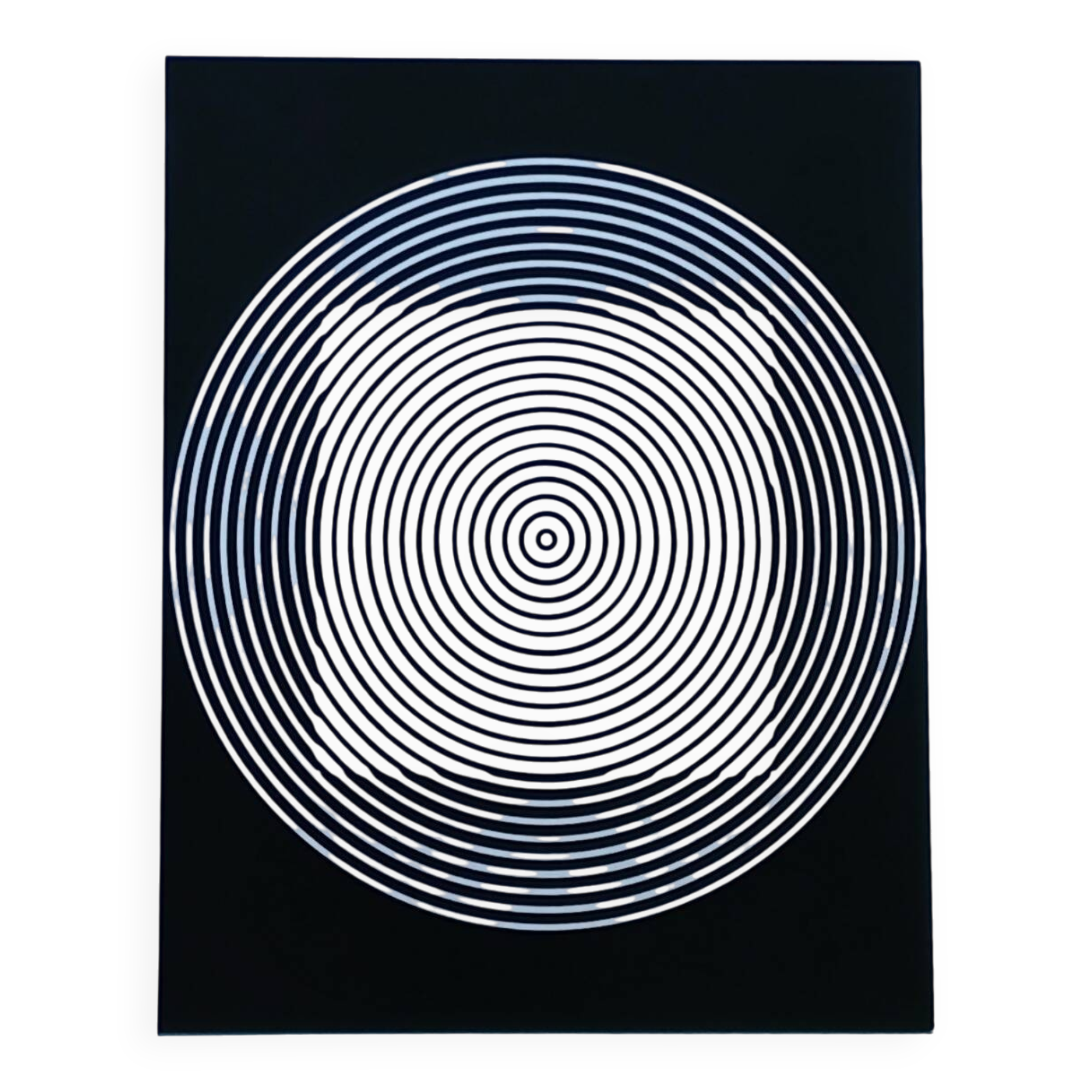 Sérigraphie Cinétique Victor Vasarely - Éditions du Griffon 1970 - Op