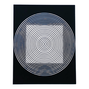 Kinetic Serigraph by Victor Vasarely - Éditions du Griffon 1970 - Op