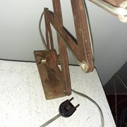 Wall lamp accordion Mazda industrial design 50's