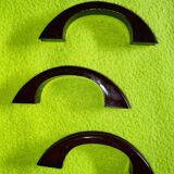 Bakelite handles 1930/40's (x3)