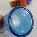Set of 10 multi-colored water glasses Italy 1980