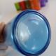 Set of 10 multi-colored water glasses Italy 1980