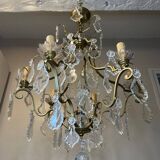 Louis XV style chandelier with pendants