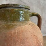 Green confit pot