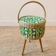 Storage basket - 1970s workwoman