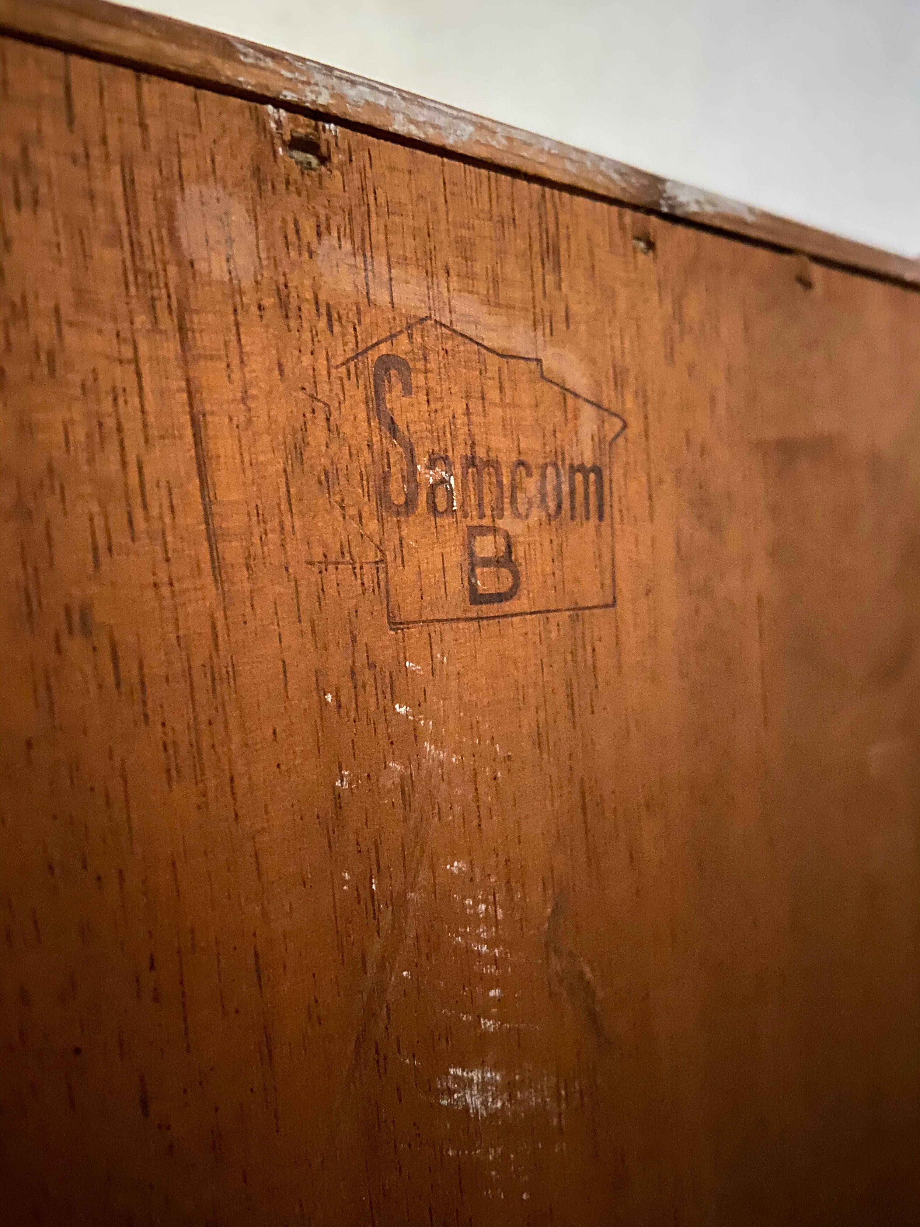 Secrétaire scandinave années 60 Samcom