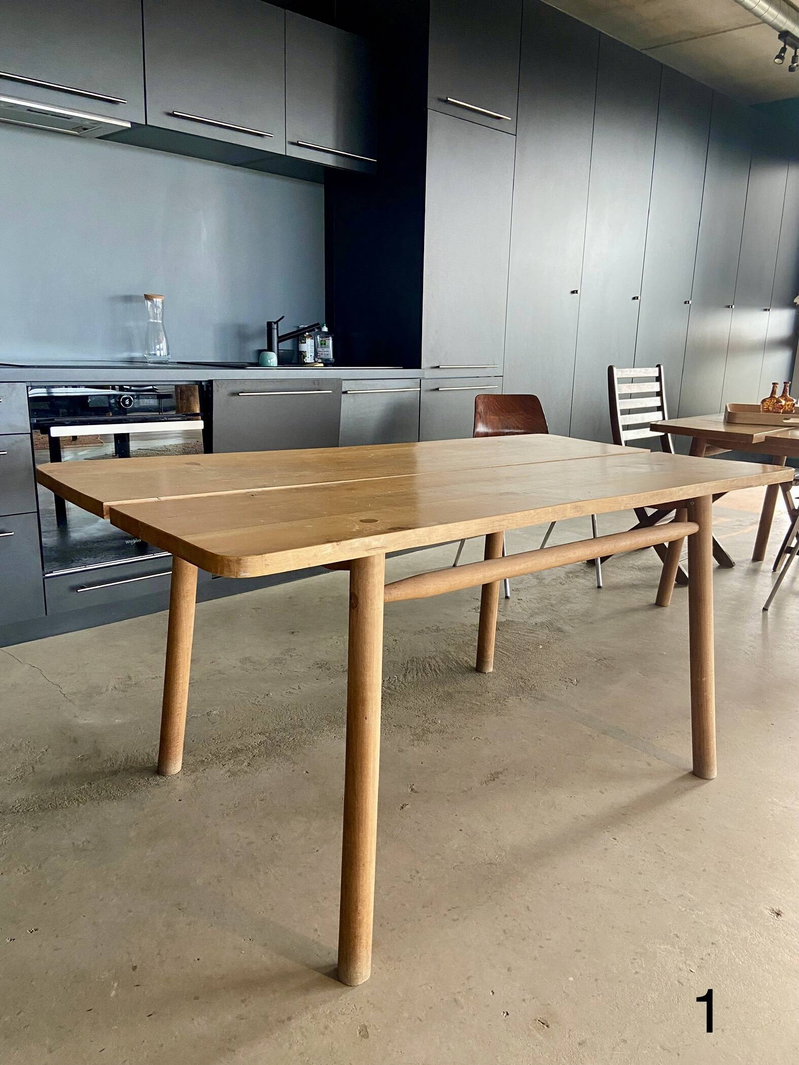 Vintage 60s "coffee bean" table - Pierre Gautier