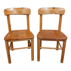 Chaises danoise en pin