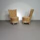 Set of French boudoir chairs
