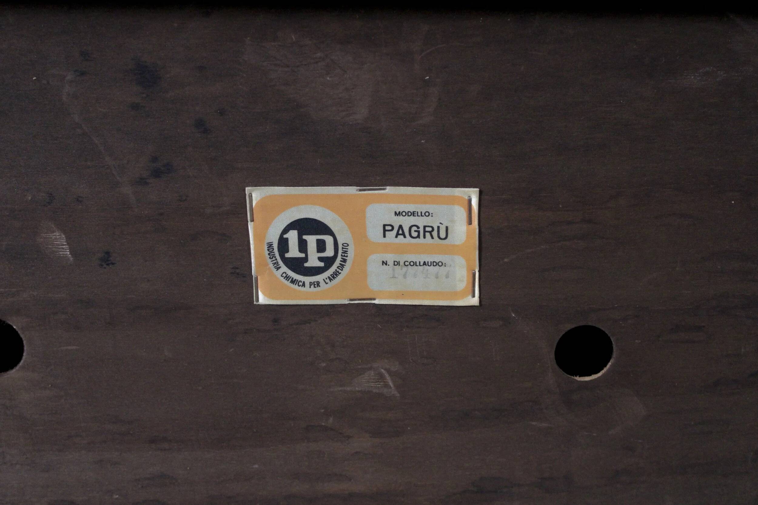 Pagru lounge chairs by Claudio Vagnoni for 1p - Italy 1970s