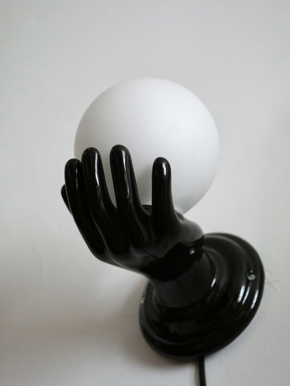 Vintage hand ceramic wall lamps