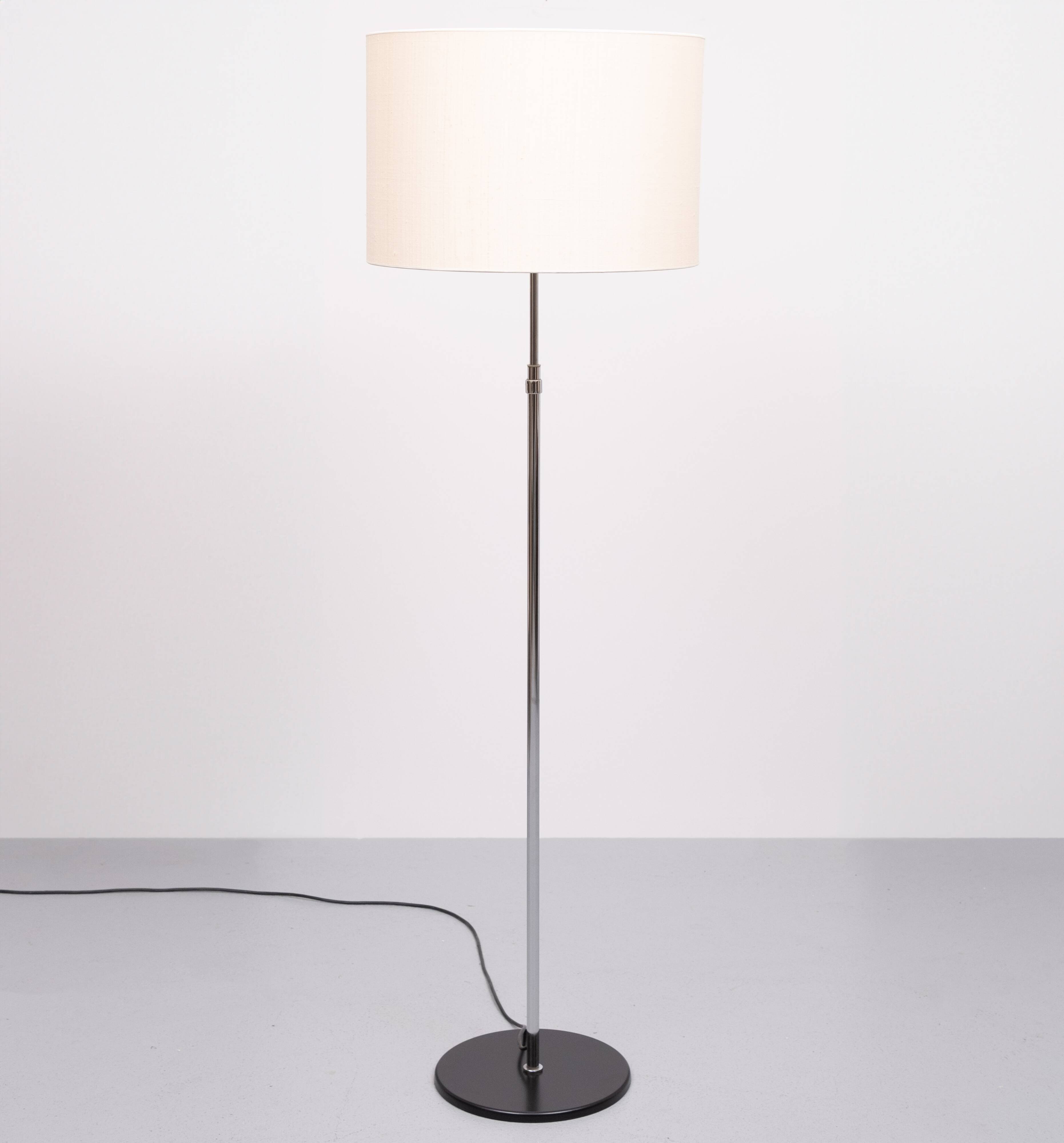 Staff Leuchten Adjustable floor lamp 1960s Germany