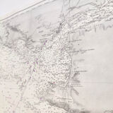 Map west coast France from Belle île to Ile D'Yeu