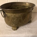 Brass planter
