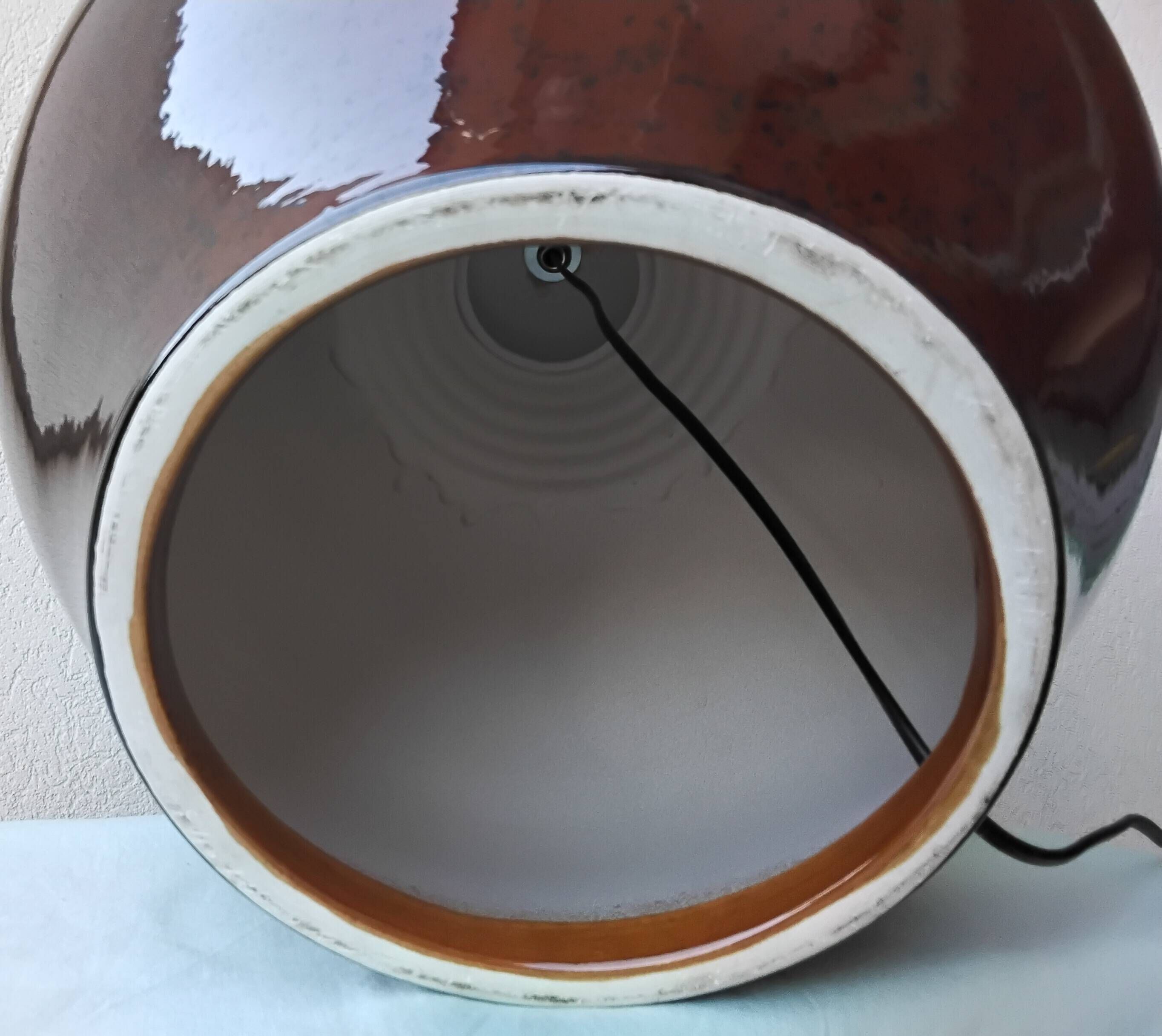 Ceramic lamp base