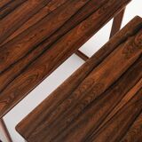 Nesting tables by Silkeborg in wood and wicker