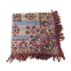 Table mat fringed 19th century tapestry