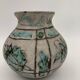 J. MASSIER, Vallauris - Antique enamelled stoneware vase - 1930s-1940s