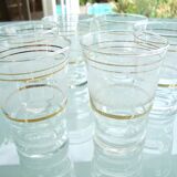 6 granite cup glasses