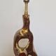Michel Jaubert, gilt bronze lamp base. 1970s