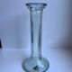 Candle holder design in bubbled glass made of vintage craftsmanship