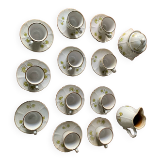 Niderviller ceramic coffee service model LYS