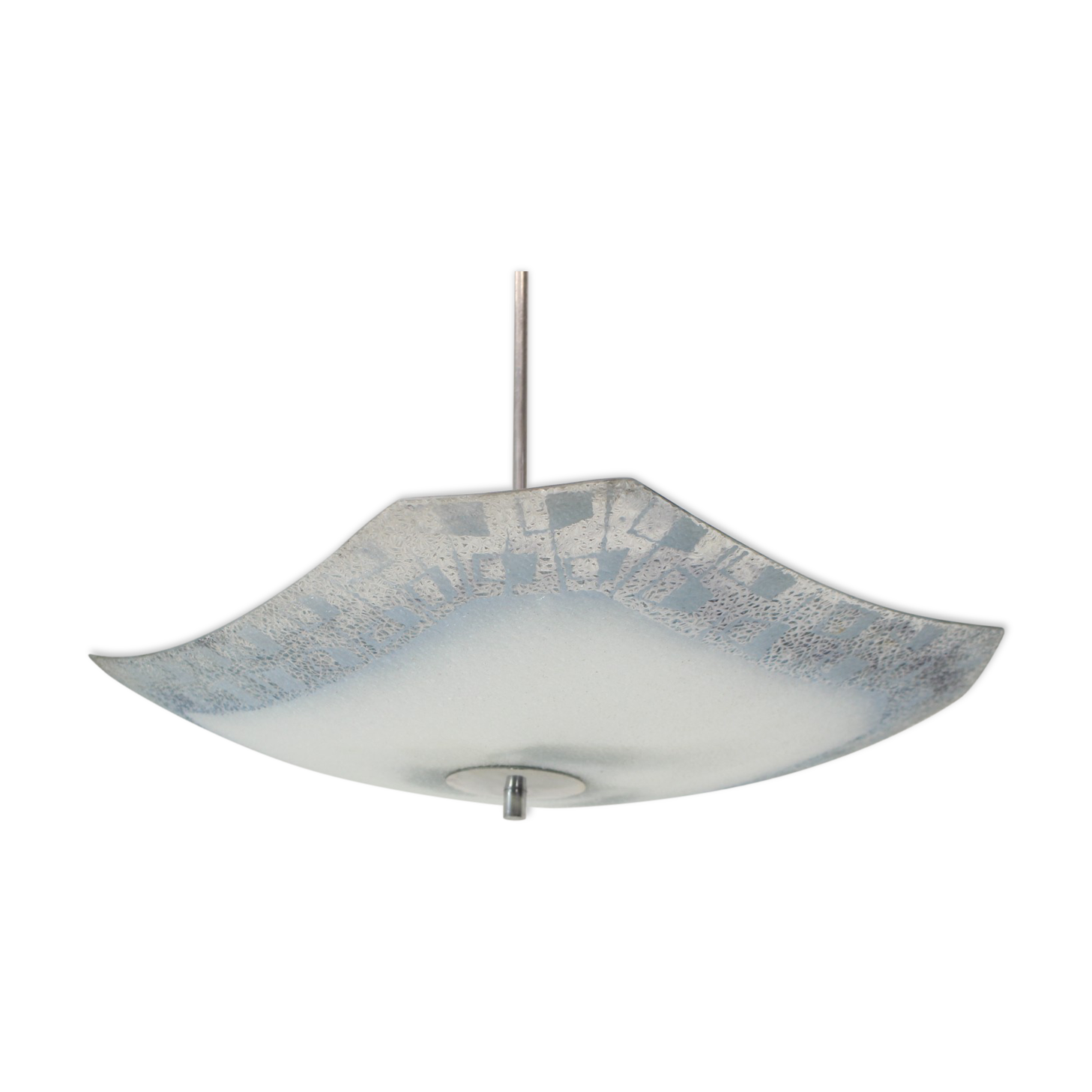 Mid-Century Glass Pendant, 1960's