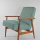 Hunted emerald FOX chair