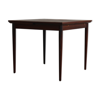 Vintage square dining table with extensions