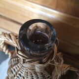Wicker demijohn with handle