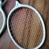 Pair of vintage rackets