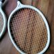 Pair of vintage rackets