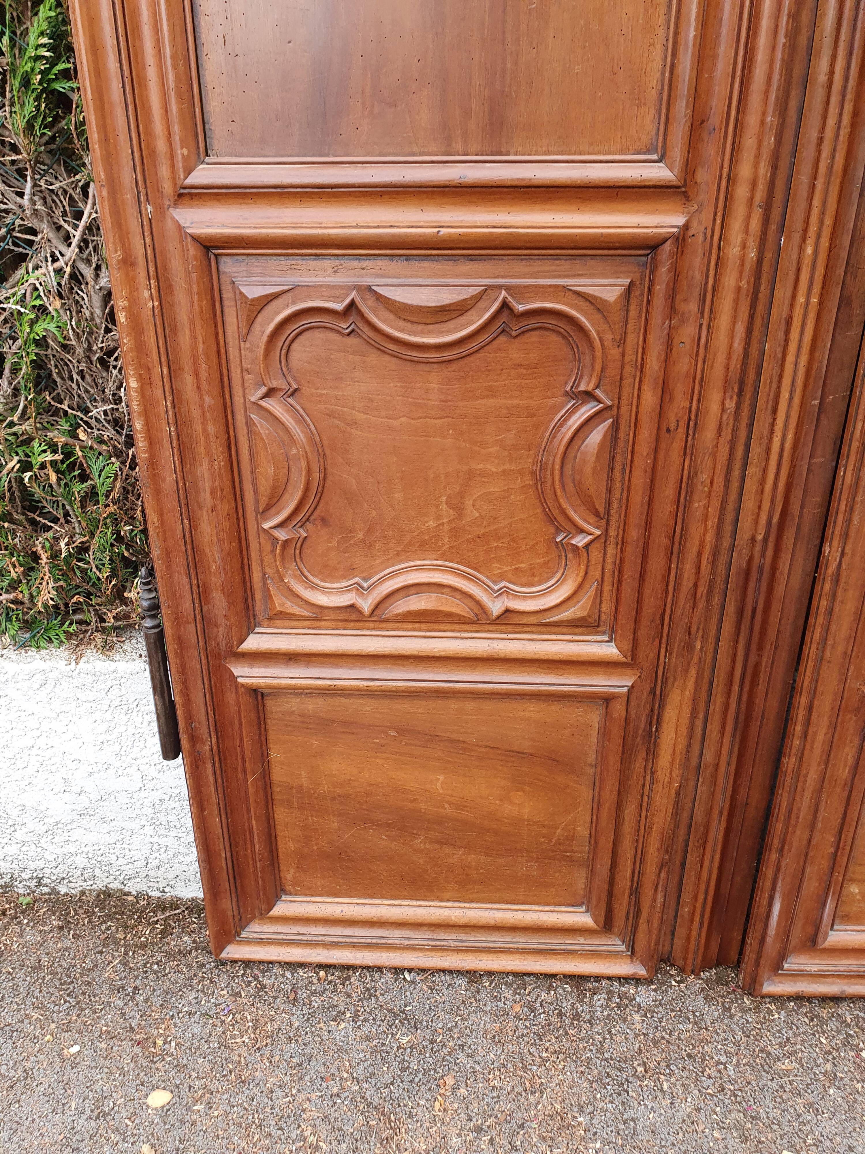 Pair of old doors from the 18th century