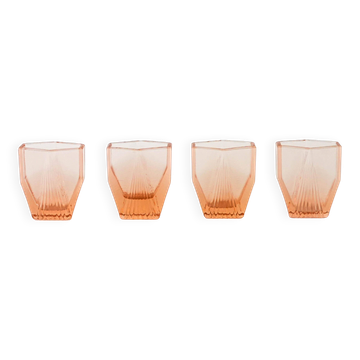 Set of shot glasses, art deco, 1930s, production: Italy