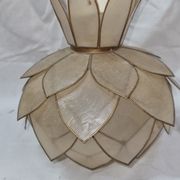 Suspension fleur de lotus en nacre de 1970