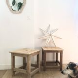 Grand tabouret en bois