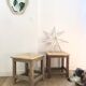 Large wooden stool