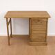 Vintage 1940s Oak Desk