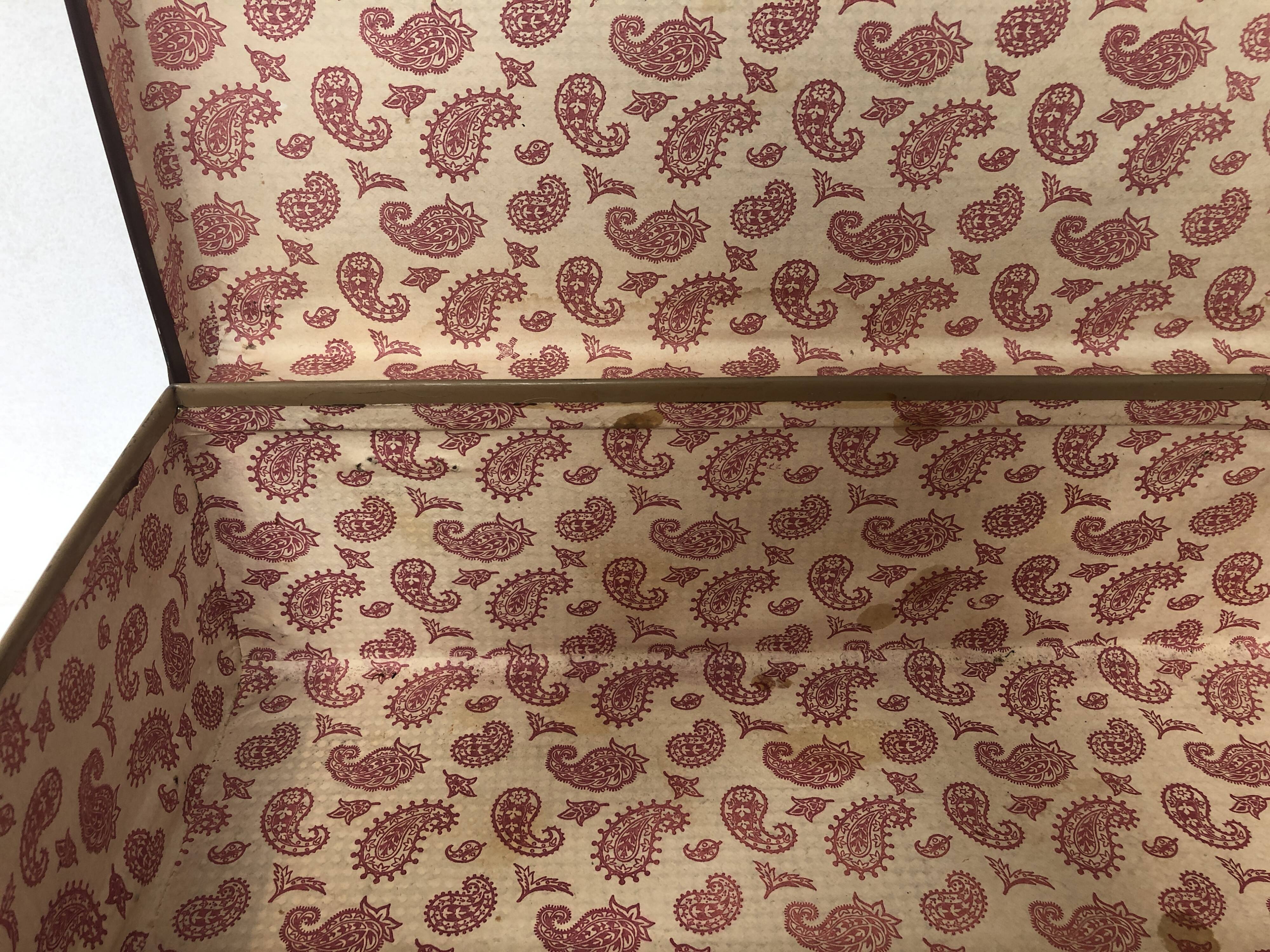 Vintage aluminum suitcase, 1960