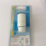 Pair of stainless steel ball globes