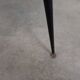 Table basse vintage en forme de haricot