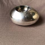 Silver metal candlestick