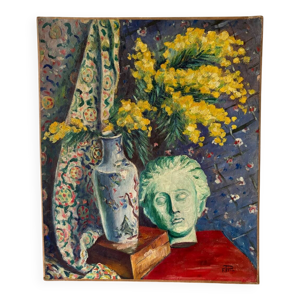 Nature morte avec vase,