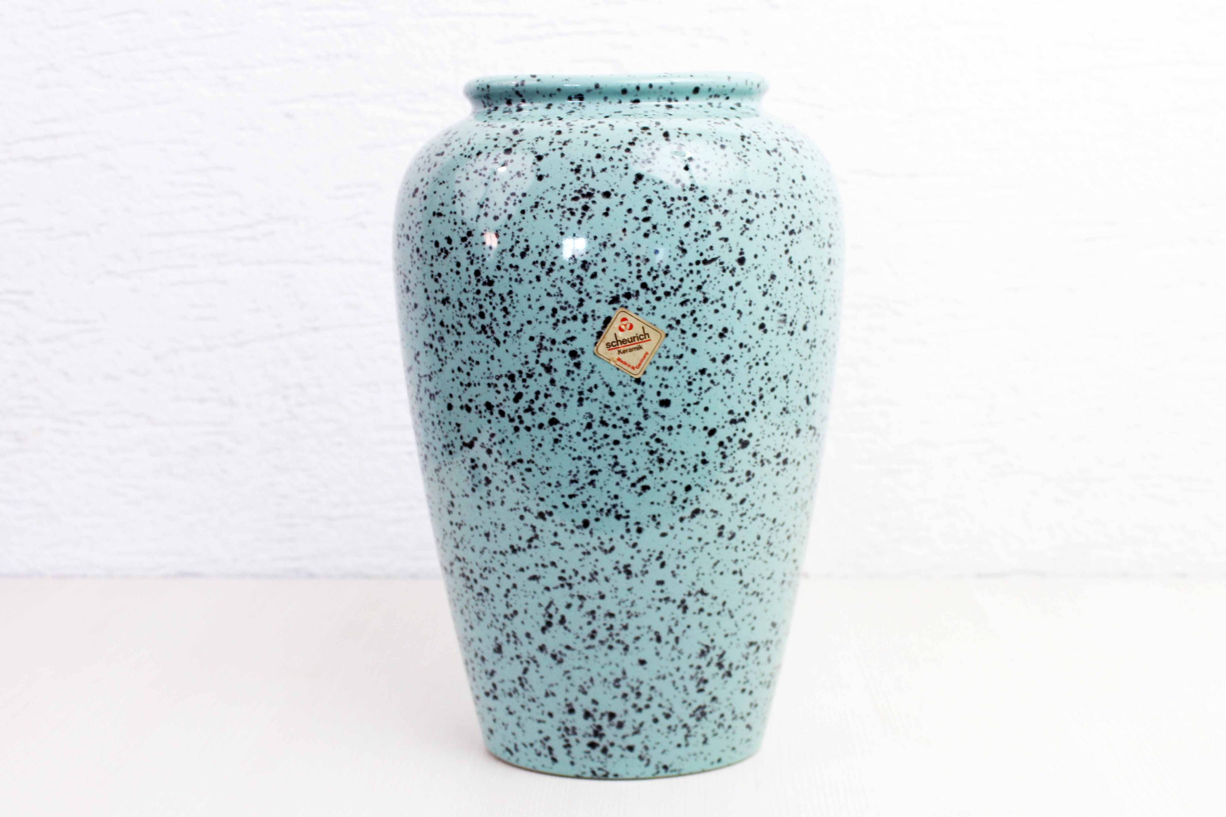 Scheurich vase, 1970, glazed ceramic